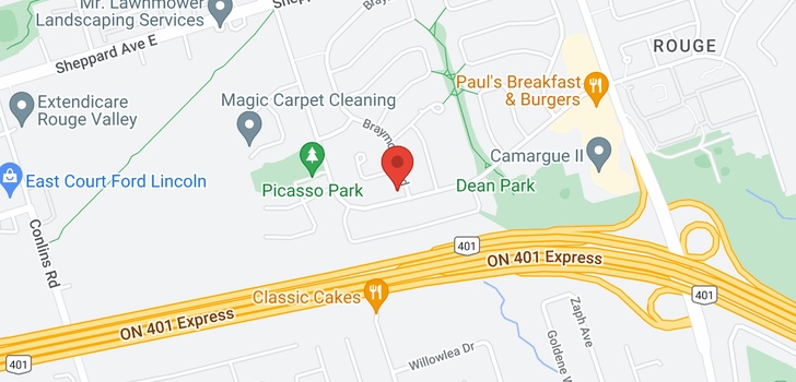map of 145 DEAN PARK RD